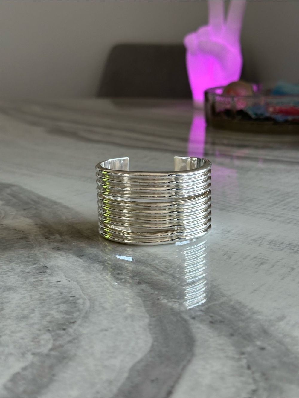 Madewell Ribbed Statement Cuff Bracelet